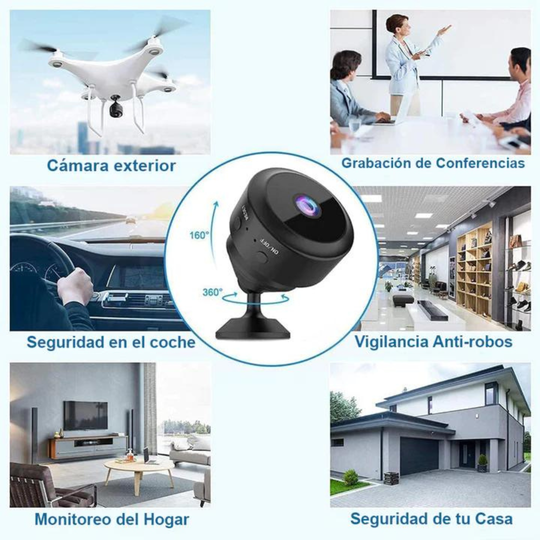 Cámara de seguridad visión nocturna
