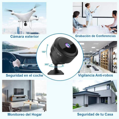 Cámara de seguridad visión nocturna